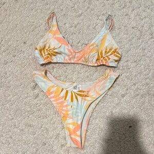 Wild Fable Tropical Print Bikini - Multicolor